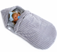 Конверт в коляску Twins Trip 9011-TT-101, light grey